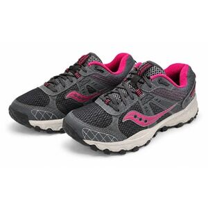 Saucony Grid Raptor TR 2 Women's 7.5 Charcoal Pink Trail Running Shoes S15427-5